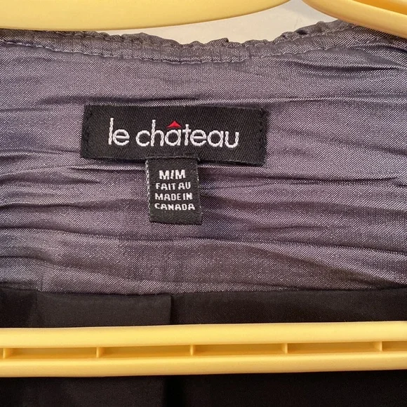 Grey ruffled jacket - Picture 2 of 5